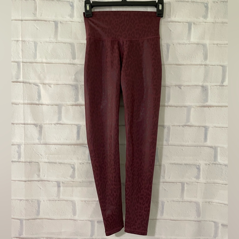 Anthropologie NWT All Fenix Liquid Leopard 7/8 Leggings